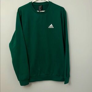 Adidas Green Crewneck NWT